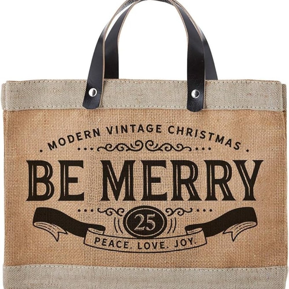 Mini Holiday Market Tote! NEW